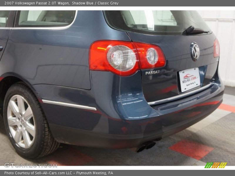 Shadow Blue / Classic Grey 2007 Volkswagen Passat 2.0T Wagon