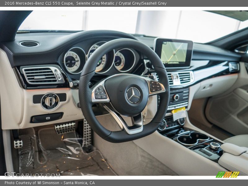 Crystal Grey/Seashell Grey Interior - 2016 CLS 550 Coupe 
