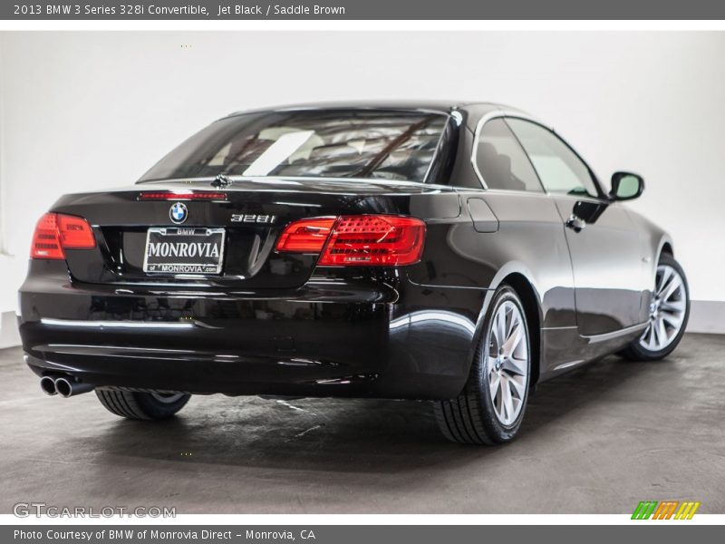Jet Black / Saddle Brown 2013 BMW 3 Series 328i Convertible