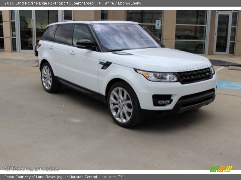 Fuji White / Ebony/Ebony 2016 Land Rover Range Rover Sport Supercharged