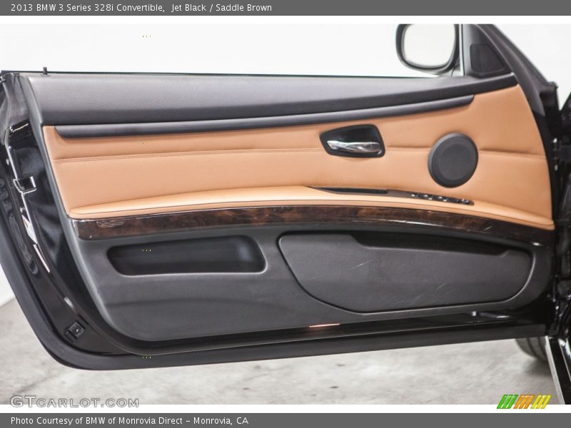 Jet Black / Saddle Brown 2013 BMW 3 Series 328i Convertible