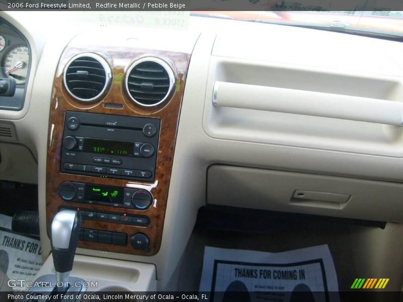 Redfire Metallic / Pebble Beige 2006 Ford Freestyle Limited