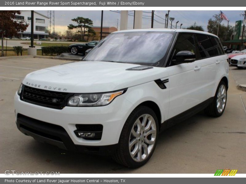 Fuji White / Ebony/Ebony 2016 Land Rover Range Rover Sport Supercharged
