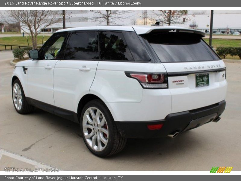 Fuji White / Ebony/Ebony 2016 Land Rover Range Rover Sport Supercharged