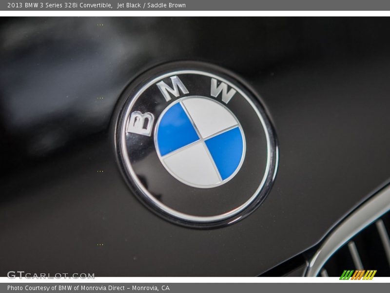 Jet Black / Saddle Brown 2013 BMW 3 Series 328i Convertible