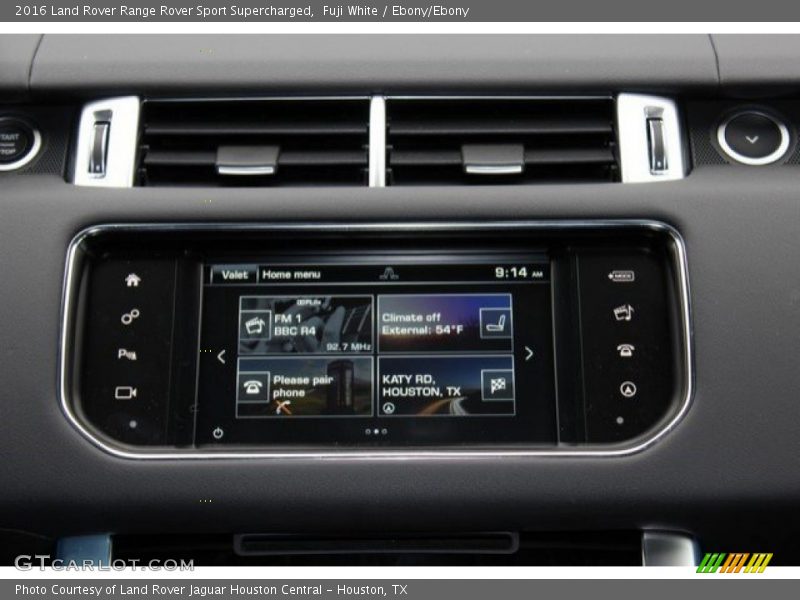 Fuji White / Ebony/Ebony 2016 Land Rover Range Rover Sport Supercharged