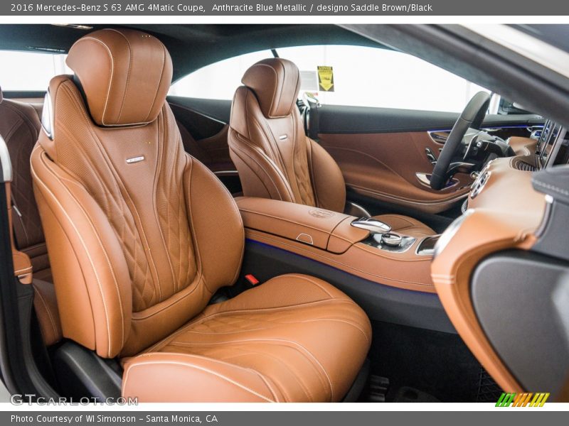 Front Seat of 2016 S 63 AMG 4Matic Coupe