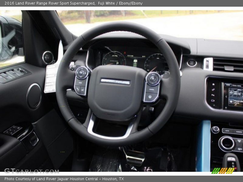 Fuji White / Ebony/Ebony 2016 Land Rover Range Rover Sport Supercharged