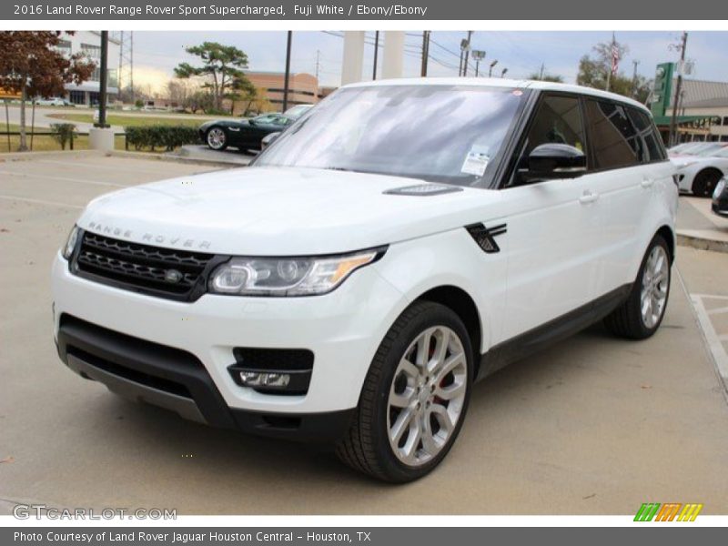Fuji White / Ebony/Ebony 2016 Land Rover Range Rover Sport Supercharged