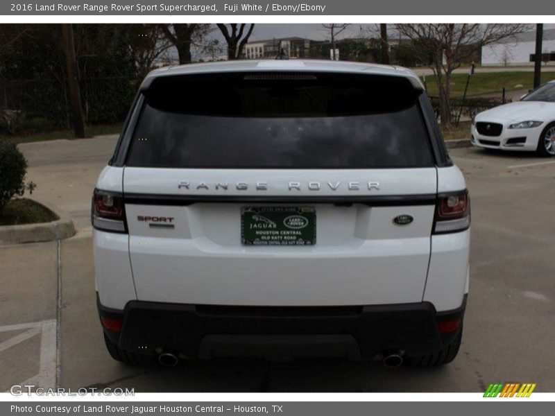 Fuji White / Ebony/Ebony 2016 Land Rover Range Rover Sport Supercharged