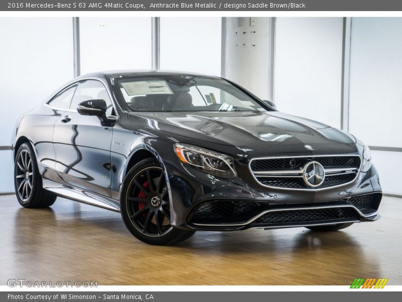 Front 3/4 View of 2016 S 63 AMG 4Matic Coupe