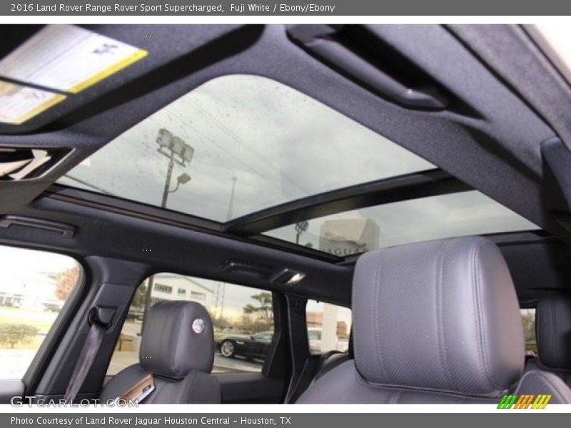 Fuji White / Ebony/Ebony 2016 Land Rover Range Rover Sport Supercharged
