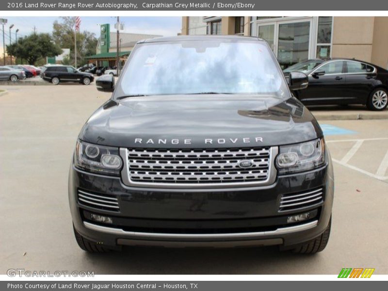 Carpathian Grey Metallic / Ebony/Ebony 2016 Land Rover Range Rover Autobiography