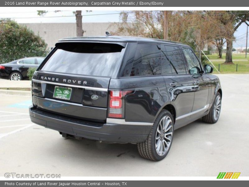 Carpathian Grey Metallic / Ebony/Ebony 2016 Land Rover Range Rover Autobiography