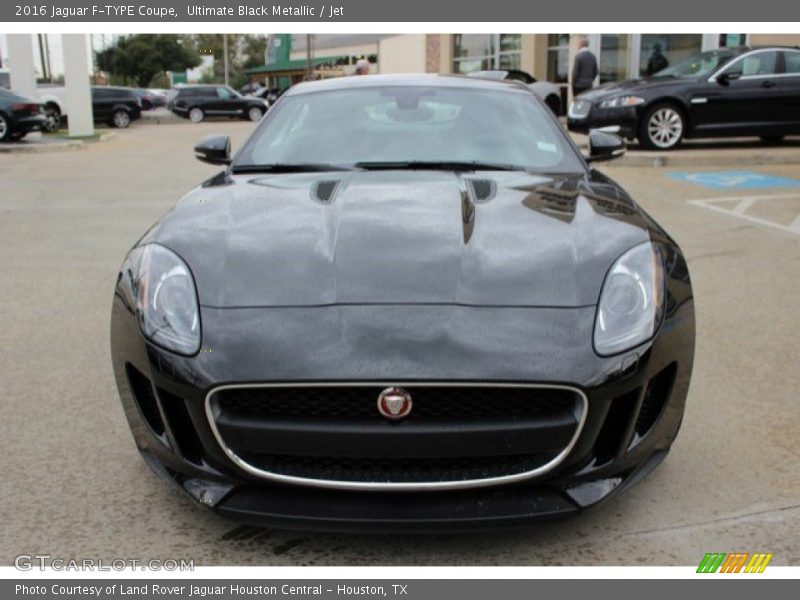 Ultimate Black Metallic / Jet 2016 Jaguar F-TYPE Coupe