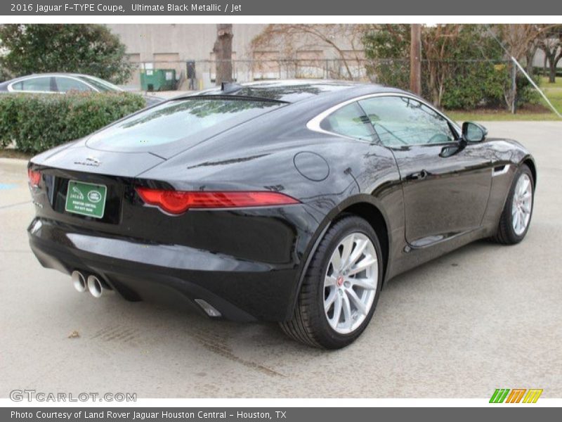 Ultimate Black Metallic / Jet 2016 Jaguar F-TYPE Coupe