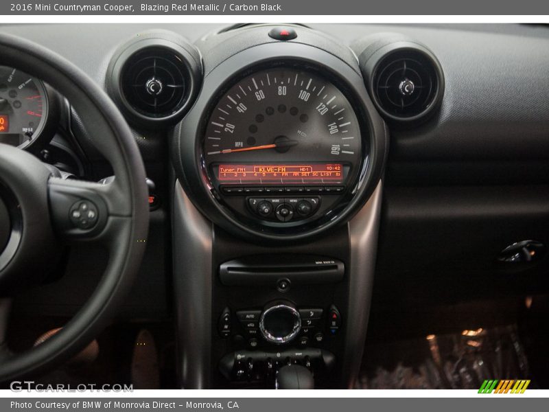 Blazing Red Metallic / Carbon Black 2016 Mini Countryman Cooper