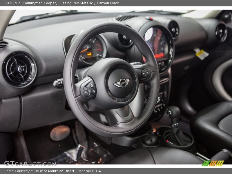 Blazing Red Metallic / Carbon Black 2016 Mini Countryman Cooper