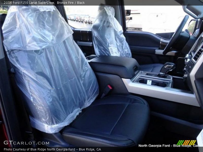 Bronze Fire / Black 2016 Ford F150 Lariat SuperCrew