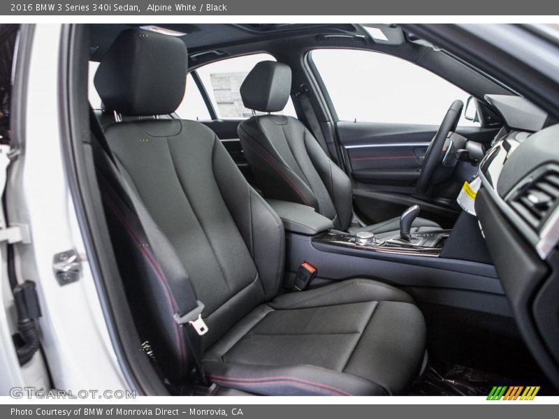 Alpine White / Black 2016 BMW 3 Series 340i Sedan