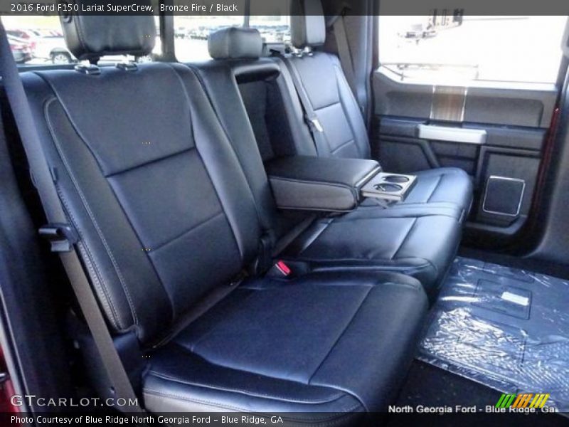 Bronze Fire / Black 2016 Ford F150 Lariat SuperCrew