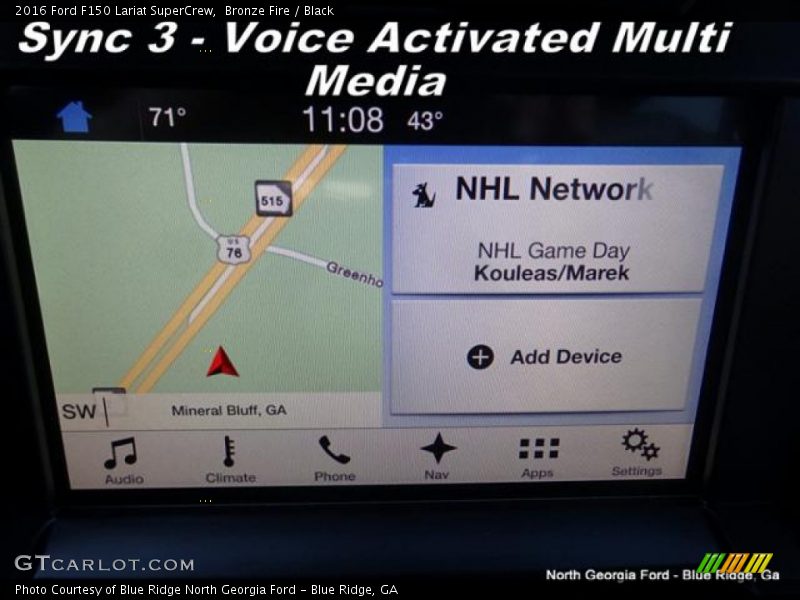 Bronze Fire / Black 2016 Ford F150 Lariat SuperCrew