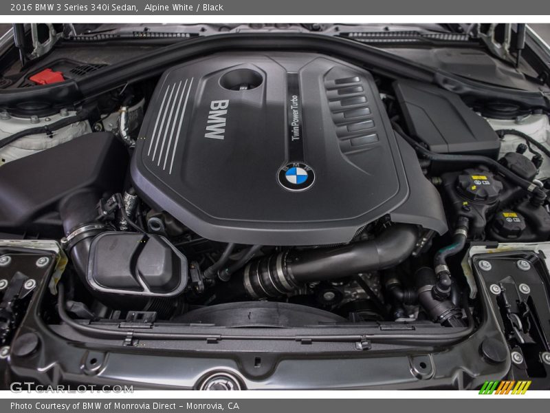 Alpine White / Black 2016 BMW 3 Series 340i Sedan