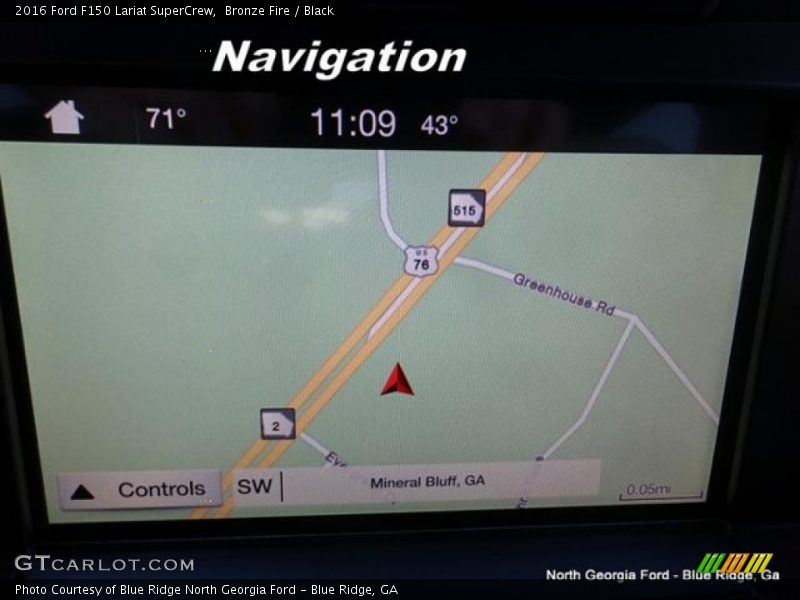 Bronze Fire / Black 2016 Ford F150 Lariat SuperCrew