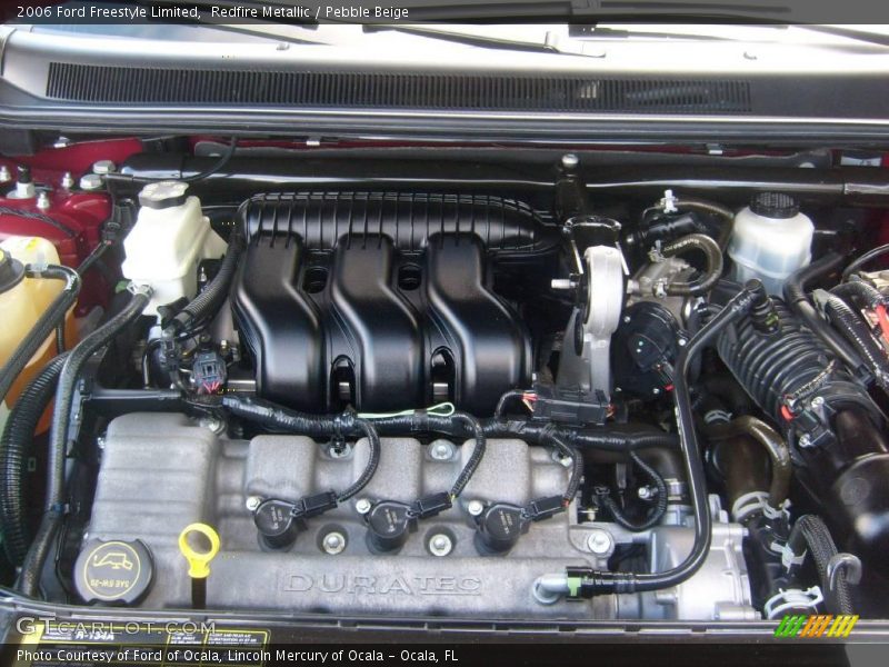 Redfire Metallic / Pebble Beige 2006 Ford Freestyle Limited