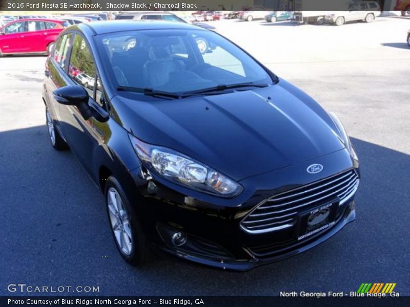 Shadow Black / Charcoal Black 2016 Ford Fiesta SE Hatchback