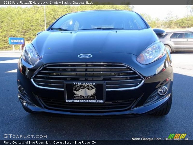 Shadow Black / Charcoal Black 2016 Ford Fiesta SE Hatchback