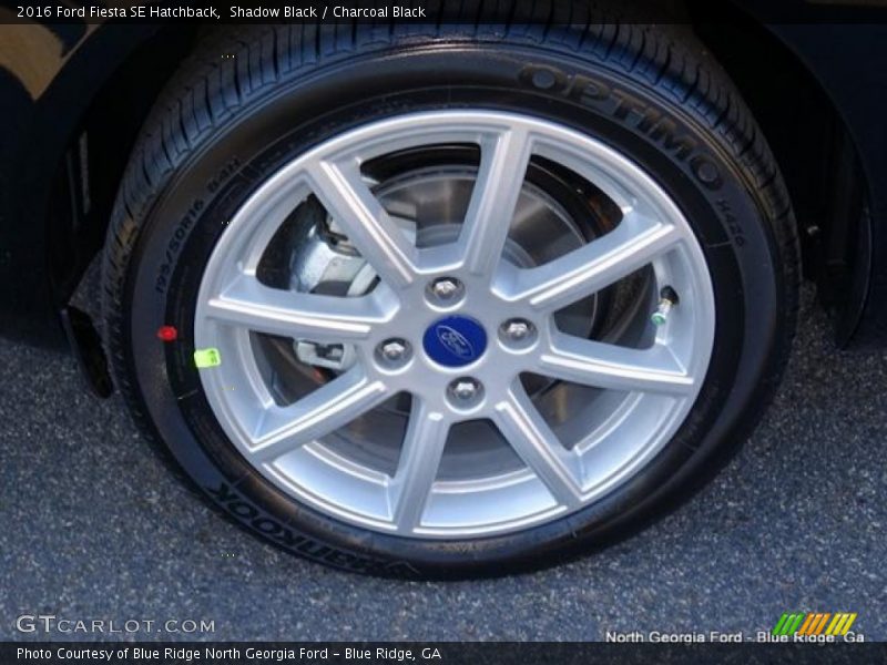 Shadow Black / Charcoal Black 2016 Ford Fiesta SE Hatchback