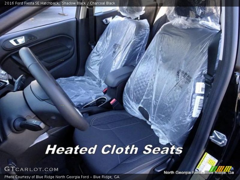 Shadow Black / Charcoal Black 2016 Ford Fiesta SE Hatchback
