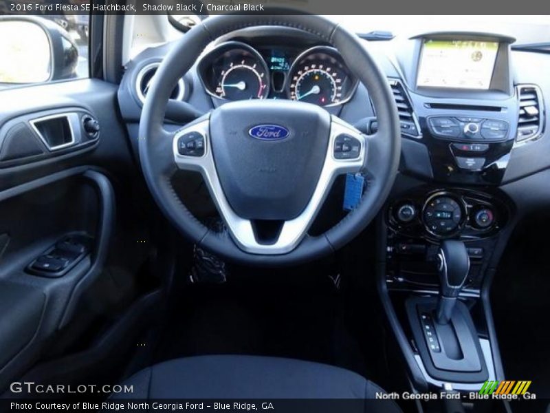 Shadow Black / Charcoal Black 2016 Ford Fiesta SE Hatchback