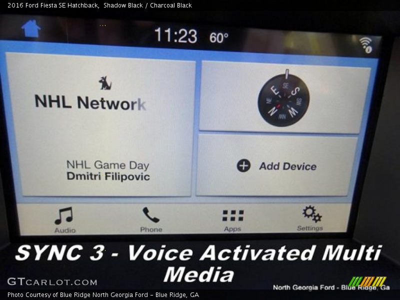 Shadow Black / Charcoal Black 2016 Ford Fiesta SE Hatchback