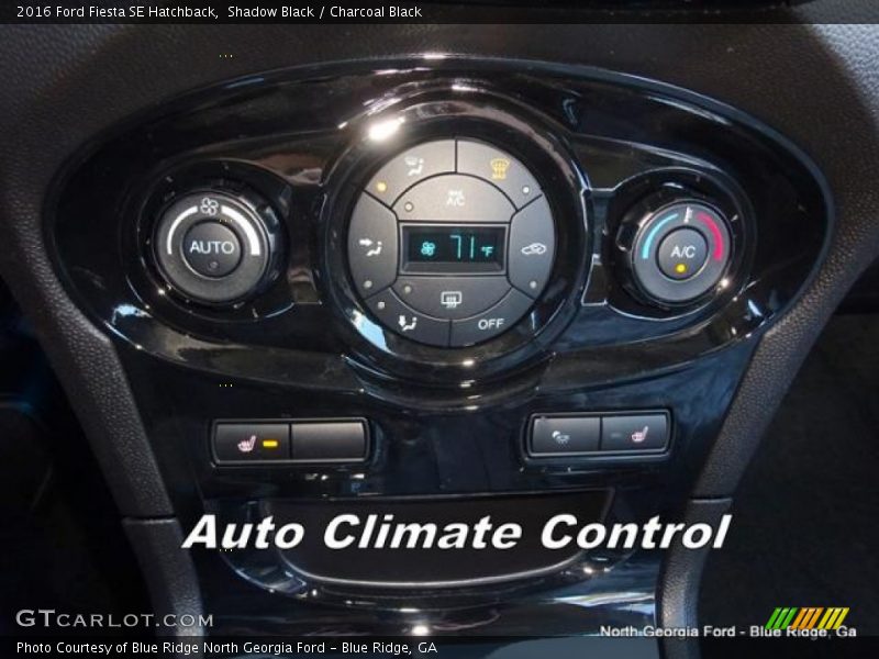 Shadow Black / Charcoal Black 2016 Ford Fiesta SE Hatchback