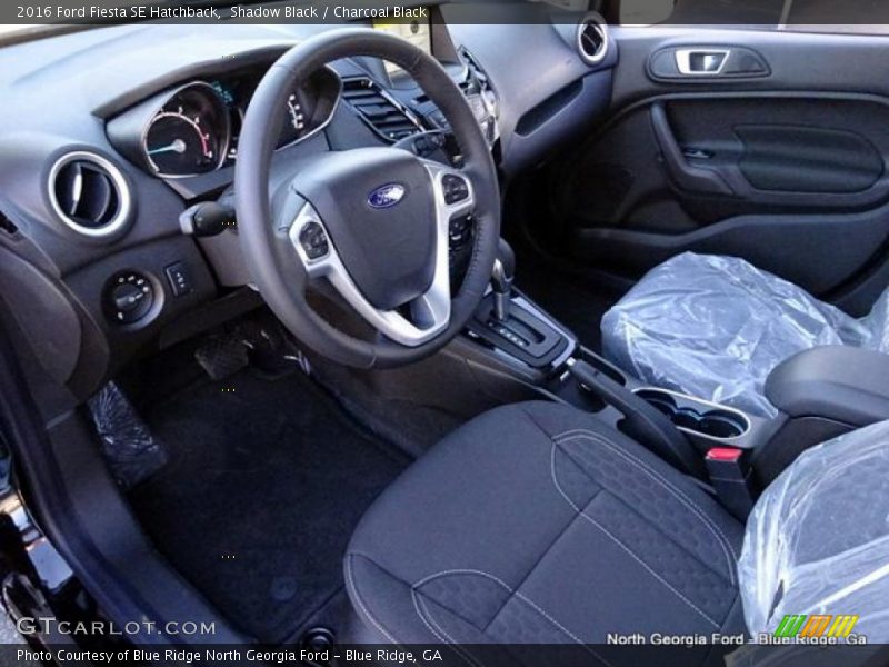 Shadow Black / Charcoal Black 2016 Ford Fiesta SE Hatchback