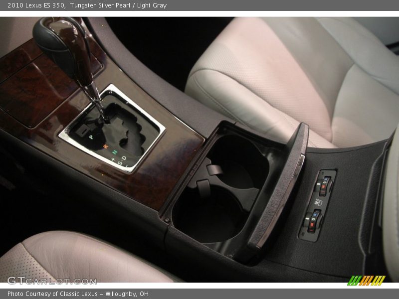 Tungsten Silver Pearl / Light Gray 2010 Lexus ES 350