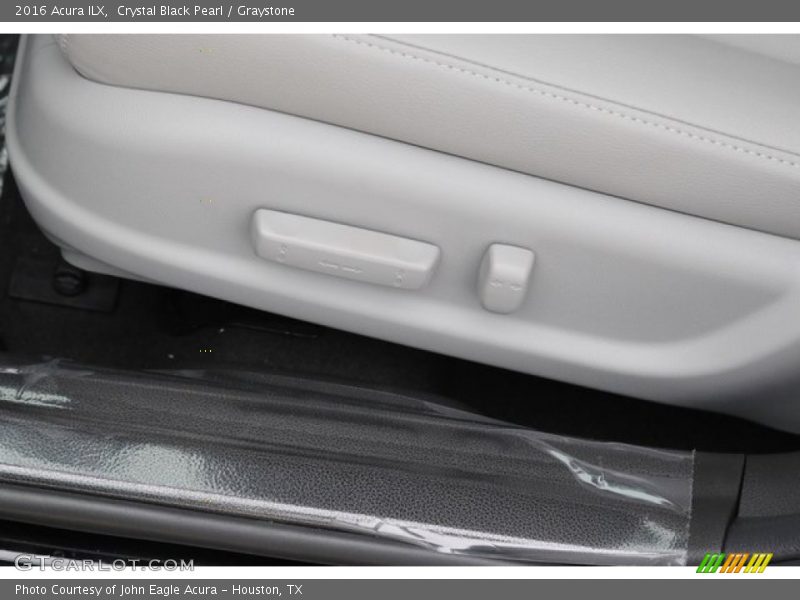 Crystal Black Pearl / Graystone 2016 Acura ILX