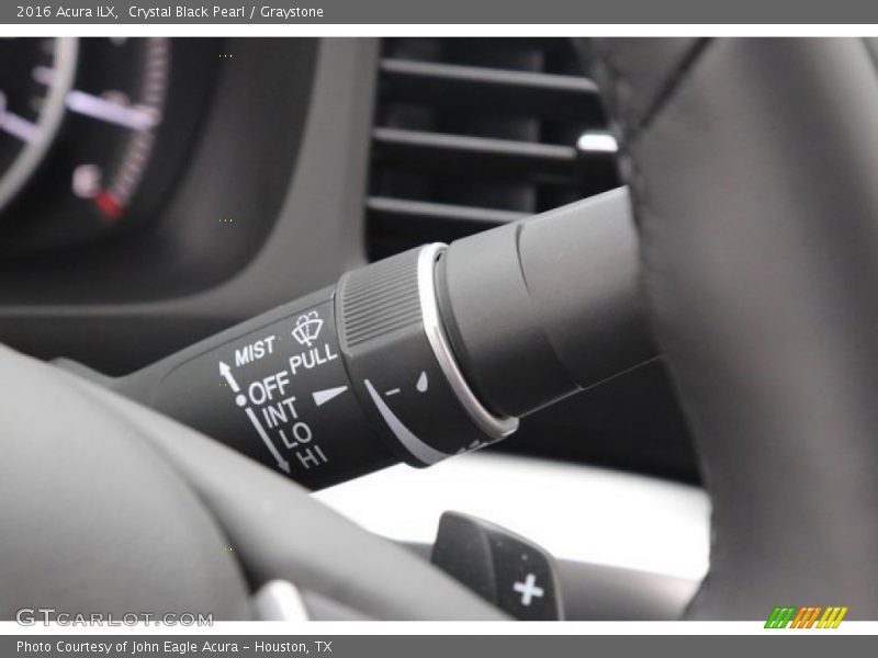 Crystal Black Pearl / Graystone 2016 Acura ILX