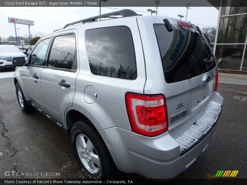 Ingot Silver Metallic / Stone 2010 Ford Escape XLT