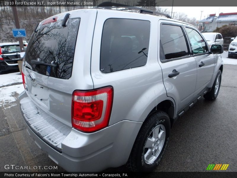 Ingot Silver Metallic / Stone 2010 Ford Escape XLT