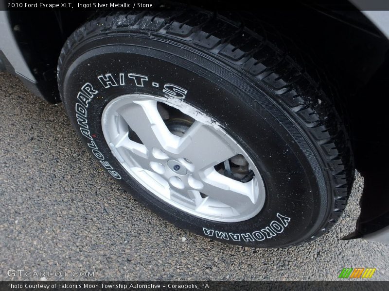 Ingot Silver Metallic / Stone 2010 Ford Escape XLT