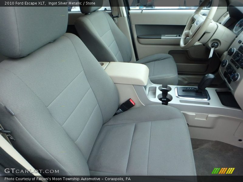 Ingot Silver Metallic / Stone 2010 Ford Escape XLT