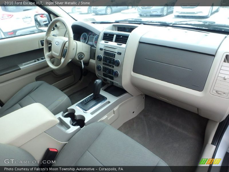 Ingot Silver Metallic / Stone 2010 Ford Escape XLT