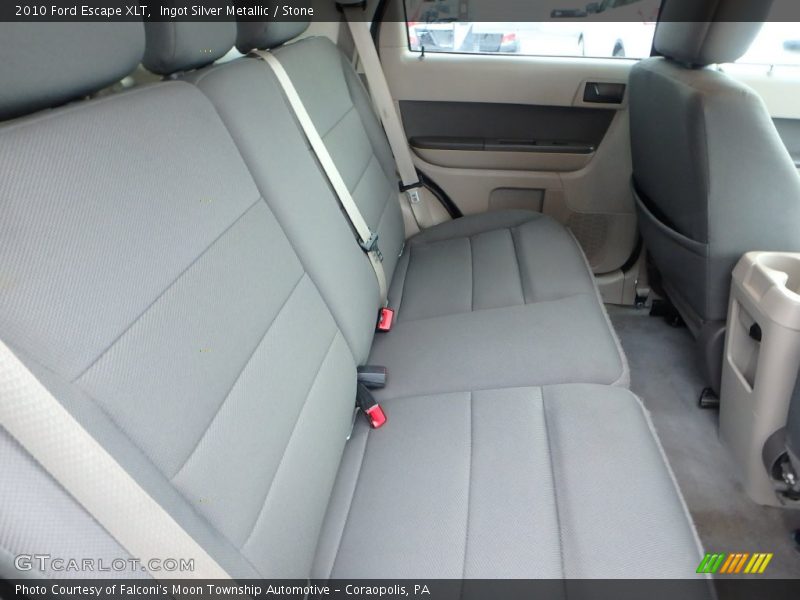 Ingot Silver Metallic / Stone 2010 Ford Escape XLT