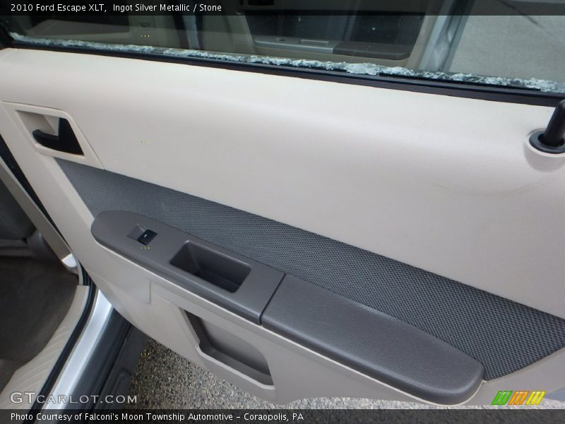 Ingot Silver Metallic / Stone 2010 Ford Escape XLT