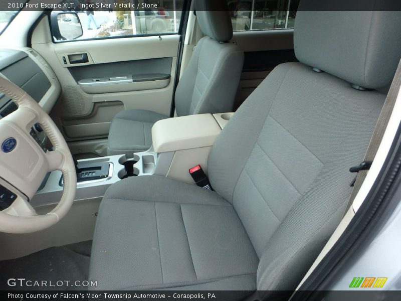 Ingot Silver Metallic / Stone 2010 Ford Escape XLT