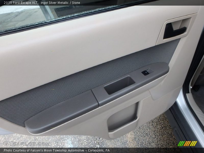 Ingot Silver Metallic / Stone 2010 Ford Escape XLT