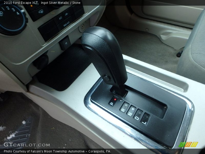 Ingot Silver Metallic / Stone 2010 Ford Escape XLT